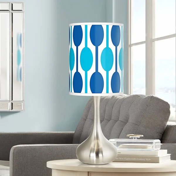 Giclee Glow Jet Set Giclee Droplet Table Lamp