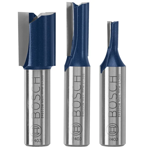Bosch 3-Piece Carbide Tipped Downshear Plywood Set Shank RBS024SXW