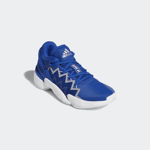 Adidas D.O.N Issue 2 Basketball Shoes, 12.5, Royal Blue/White