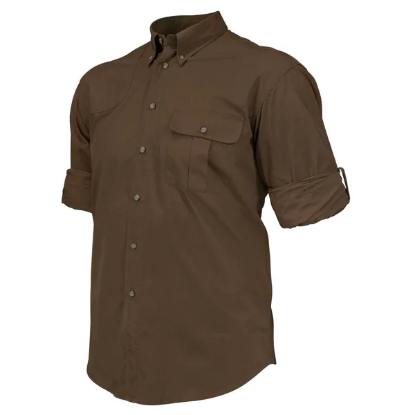 Beretta TM Roll Up Shirt, Dark Earth - LU222T153408A5XXL