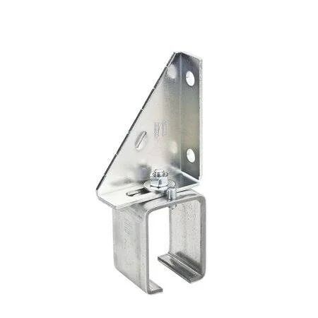 National Hardware N104-695 Single Adjustable Box Rail Splice Bracket Galvanized Steel (Case of 2)