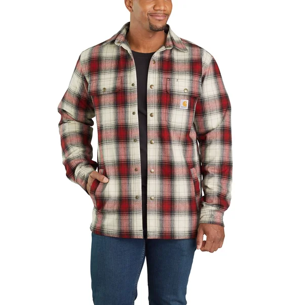 Carhartt Men's Hubbard Sherpa Lined Shirt Jac
