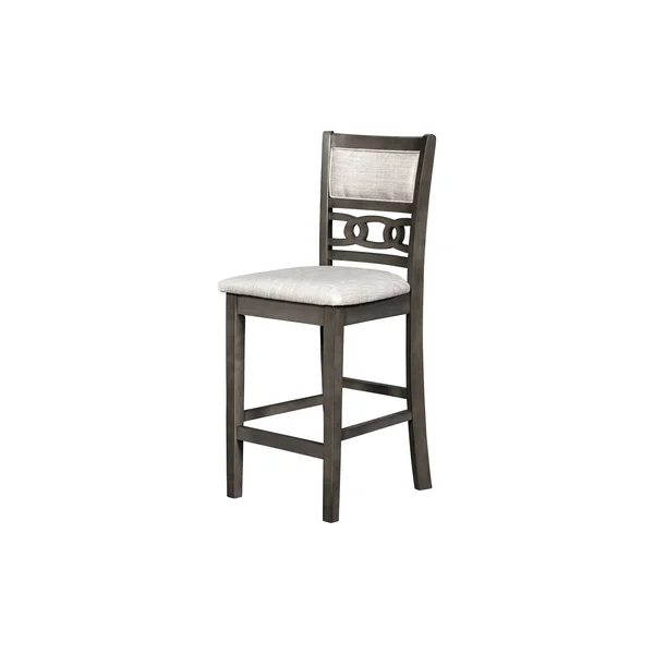 New Classic Furniture GIA Counter Chairs, Set of 2, Gray