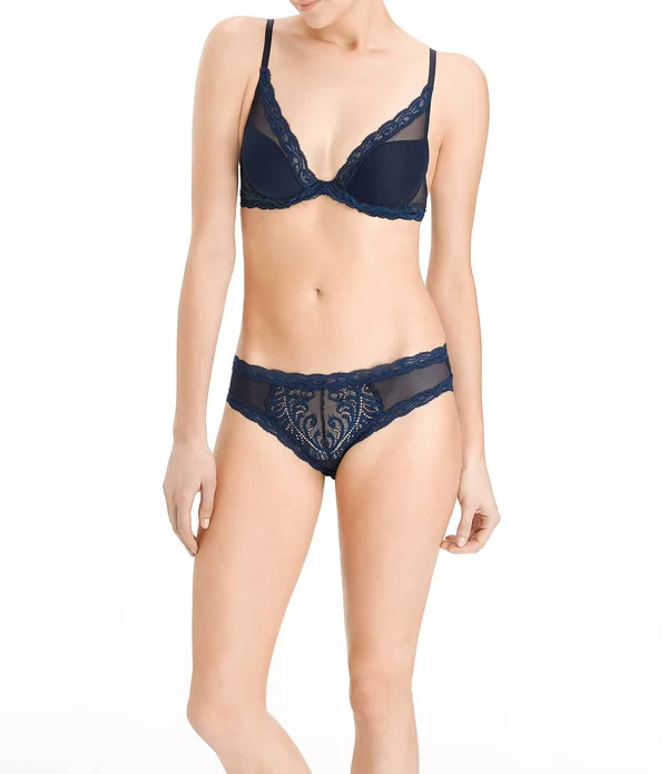 Natori Feathers Contour Dramatic Plunge Bra - 30DD