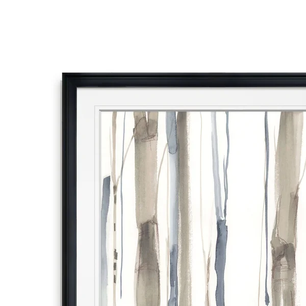 Duo Tone Trees I -Framed Giclee Print - 28x28