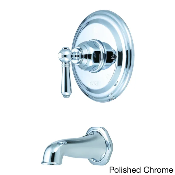 Pioneer Americana Single Handle Wall Mount Tub Trim Set; Brushed Nickel 4AM200T