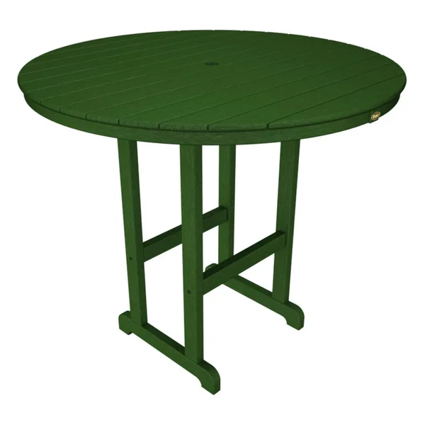 Trex Outdoor Furniture Monterey Bay Round 36x22 Bar Table - Stepping Stone