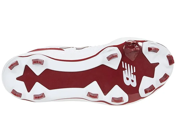 New Balance Men's 3000 V5 TPU Baseball Cleats - Maroon/White