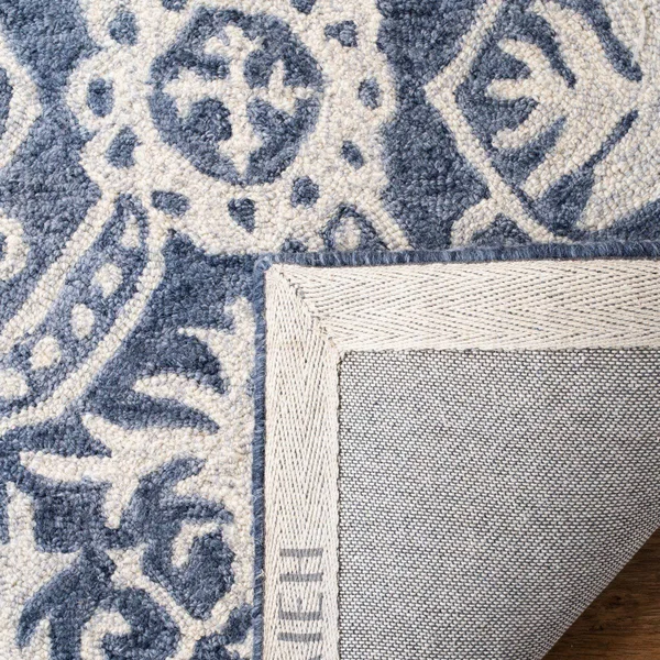 Safavieh Clearance Micro-Loop Mlp606M Blue Rug