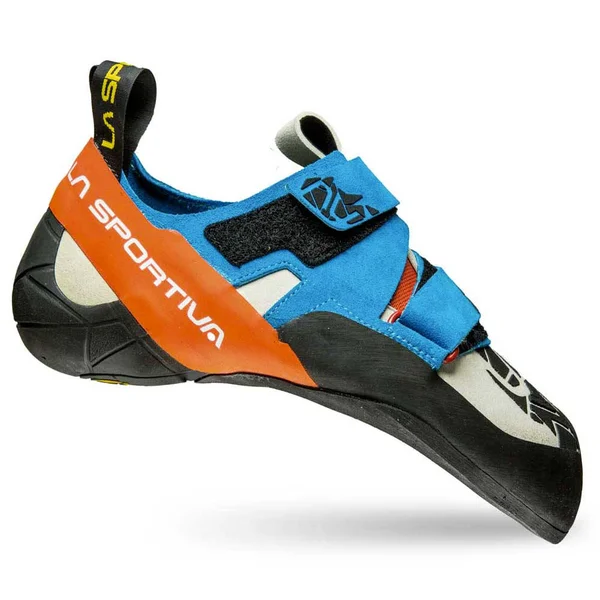 La Sportiva Otaki Blue-Grey - Men Climbing Shoes (Size EU 32 - Color Blue - Flame)