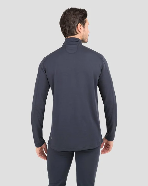 Terramar 4 . 0 Men & S Thermawool Half Zip - 422indiainkhthr