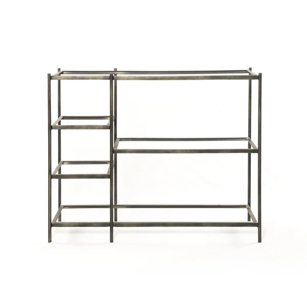 Four Hands Lily Console Table, Hammered Grey