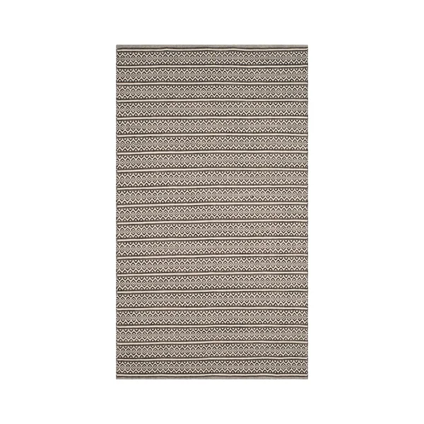 Safavieh Montauk MTK341D 10&0x22 x 14&0x22 Ivory - Black Area Rug