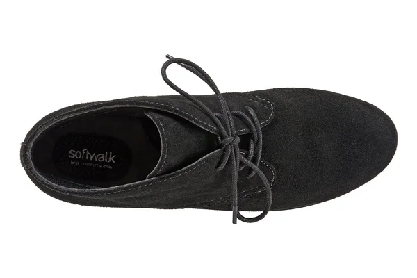 SoftWalk Women's Ramsey Suede Chukka Boots - Black - Size 6