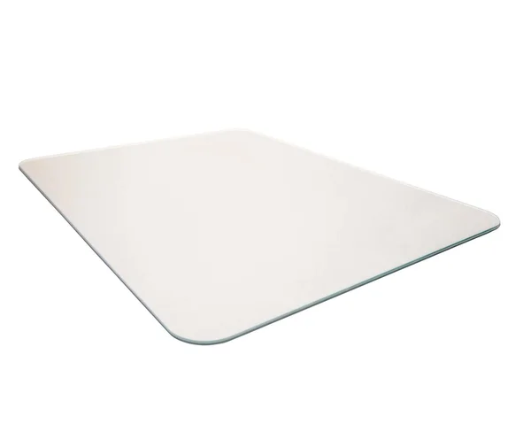 Cleartex Glaciermat Reinforced Glass Executive Chair Mat, Clear