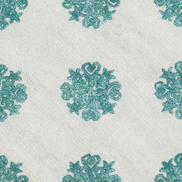 Safavieh Soho Rug SOH213A Ivory - Light Blue, 7& 6x22 x 9& 6x22