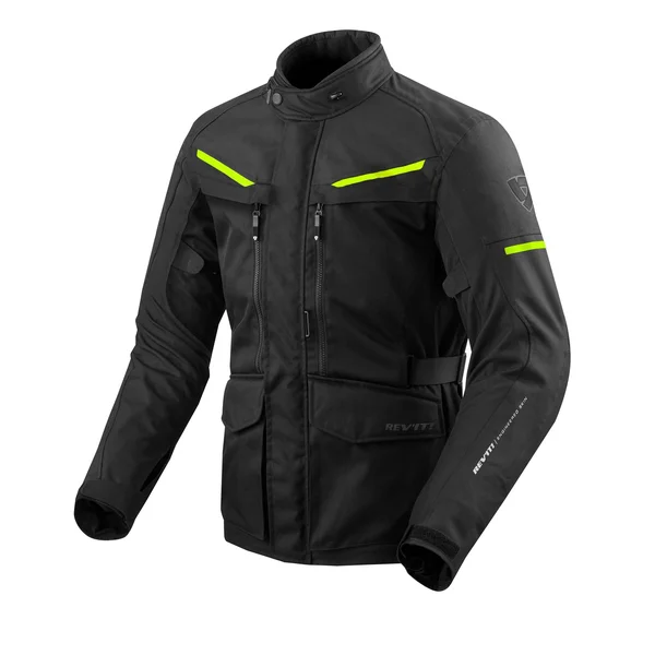 REV&IT! Safari 3 Jacket - Black/Neon Yellow - XL