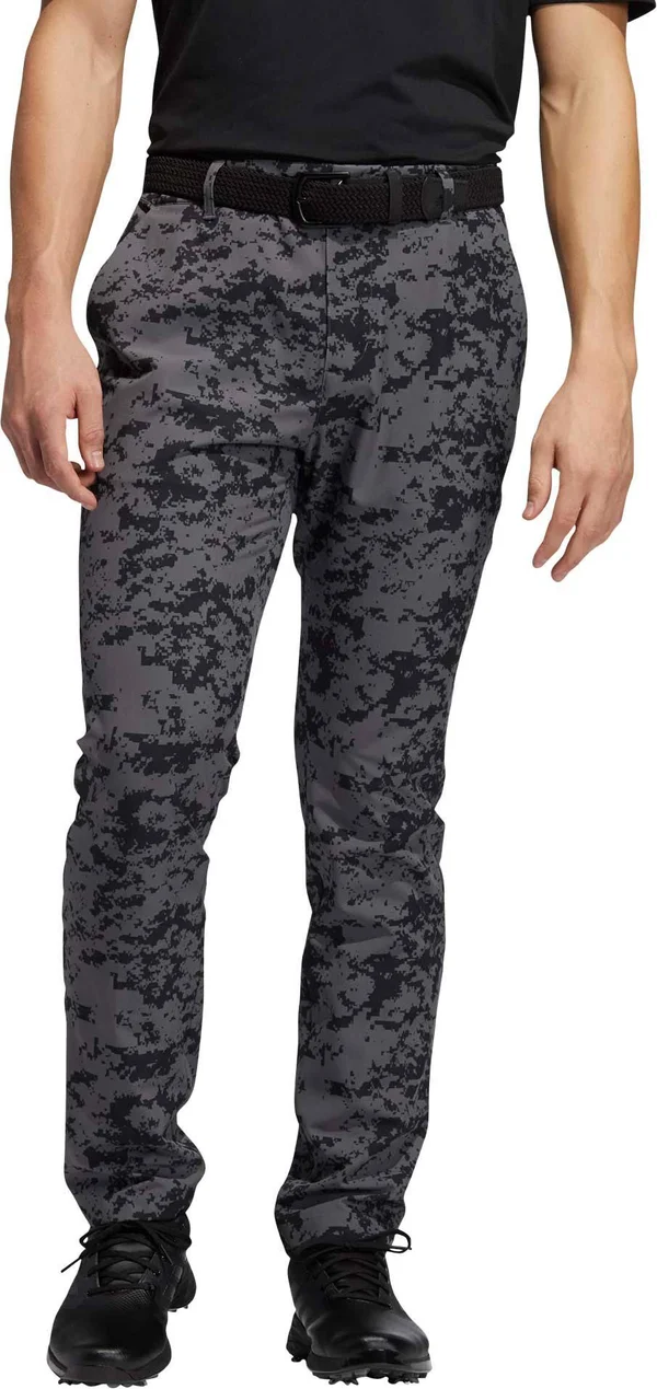 Adidas Golf Men's Ultimate365 Primegreen Camo Pants, 34w30l Black