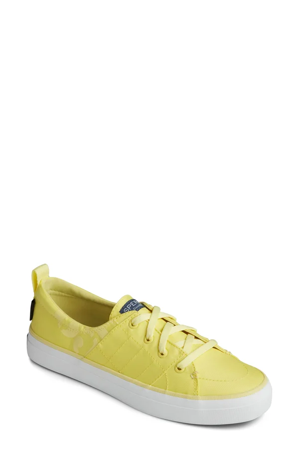 Women's Sperry Top-Sider Crest Vibe Bionic Sneaker - Size: 9.5, Yellow