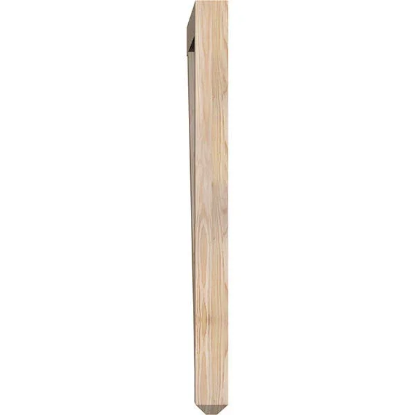 Ekena Millwork BKT04X38X44THR04SDF 3 1/2x22W x 38x22D x 44x22H Thorton Craftsman Smooth BRACKET - Douglas Fir