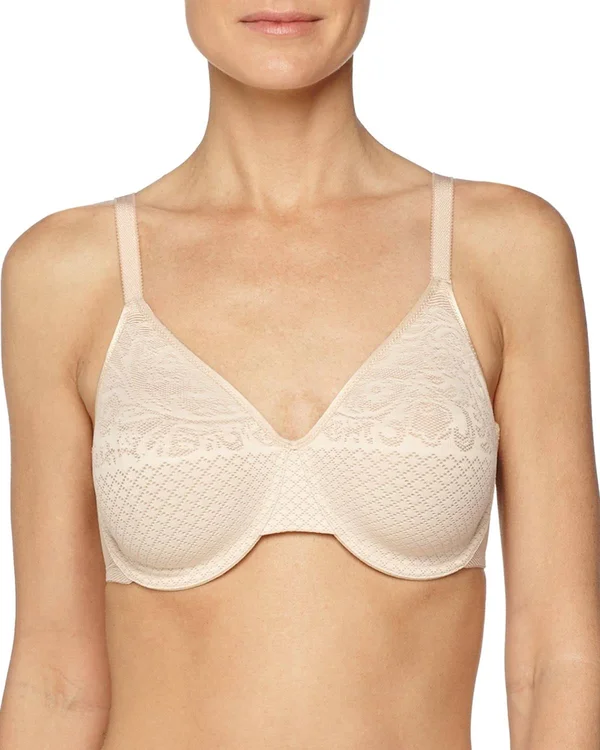 Wacoal Visual Effects Minimizer Bra - Sand 34d