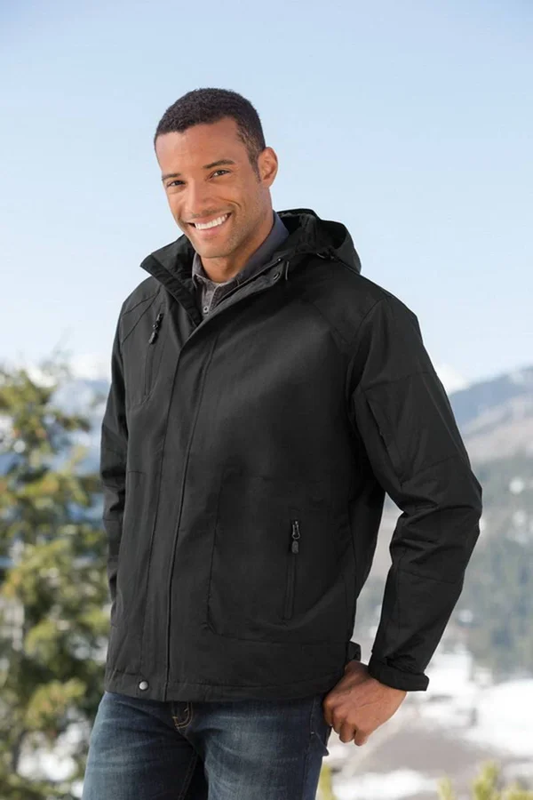 Port Authority J304 All-Season II Jacket - Black/Black - XL