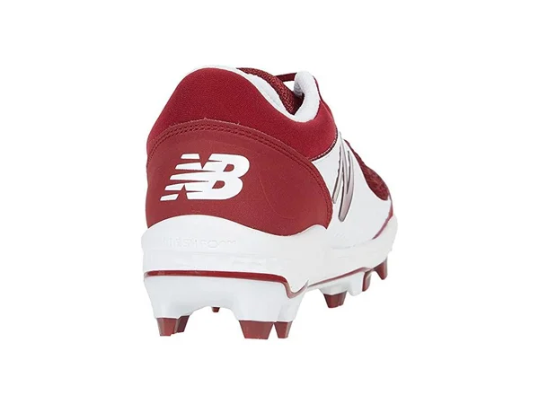 New Balance Men's 3000 V5 TPU Baseball Cleats - Maroon/White