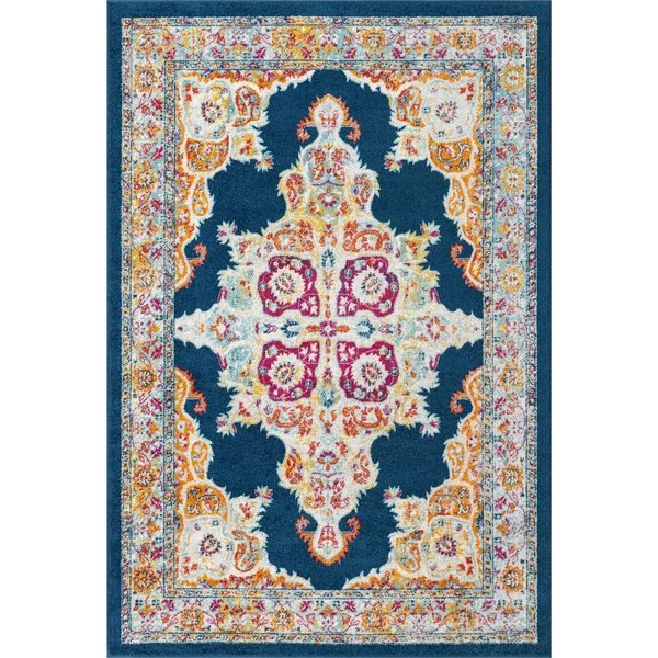 Unique Loom Parker Merakli Area Rug - Yellow - 4& 0 x 6& 0