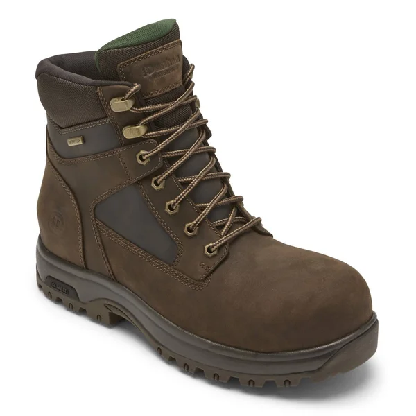 Dunham 8000 Works Safety 6x22 Boot 10.5 Men's Brown