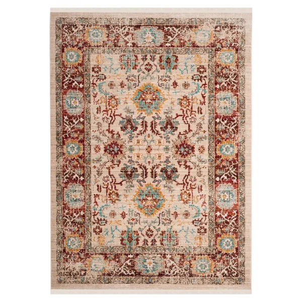 Safavieh SUT405L Sutton Ivory - Brick Area Rug - 9& x 13&