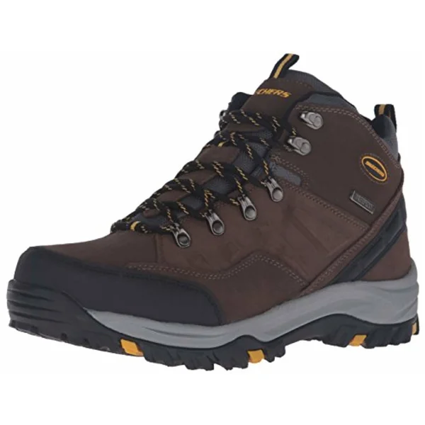 Skechers Men's Relment-Traven Hiking Boot - Size: 9.5, Brown