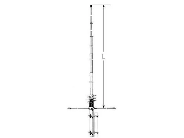 Sirio 50-60 MHz Omni-Directional 6M Vertical Base Station Antenna
