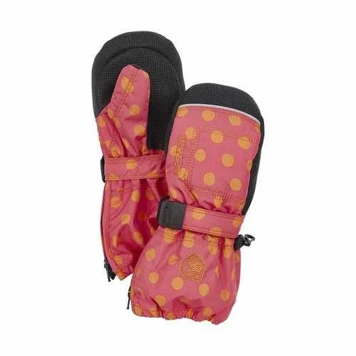 Hestra Baby Zip Long Mitten - Cerise, 1