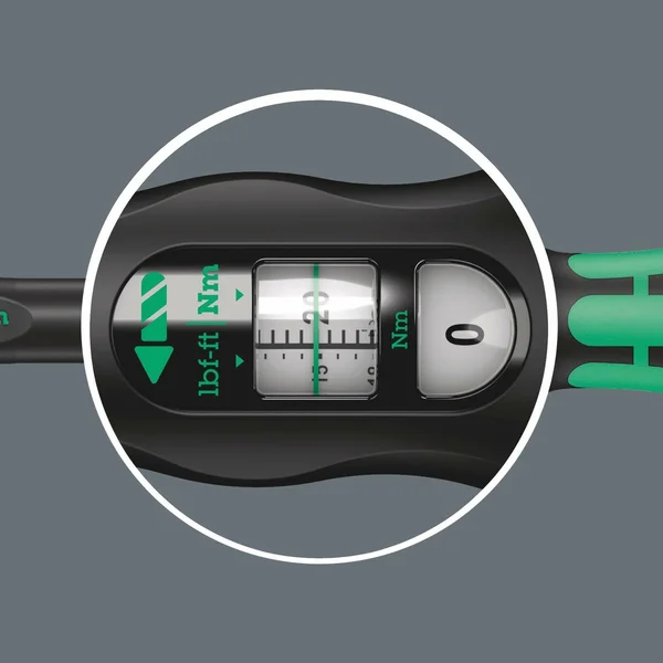 Wera 05075623001 Click-Torque C 4 Torque Wrench with Reversible Ratchet