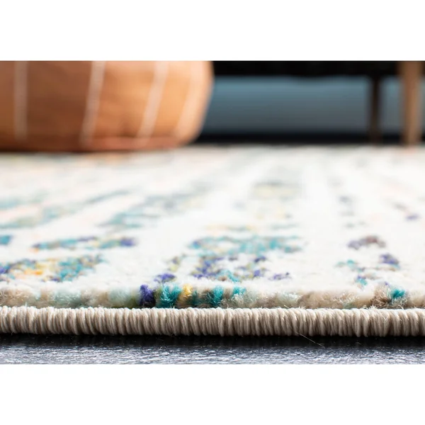 Safavieh Madison 454 Area Rug - Beige, Navy, 4& x 6& Rectangle