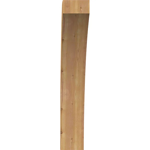 Ekena Millwork BRC06X24X36THR00RWR 6x22W x 24x22D x 36x22H Thorton Rough Sawn Brace, Western Red Cedar