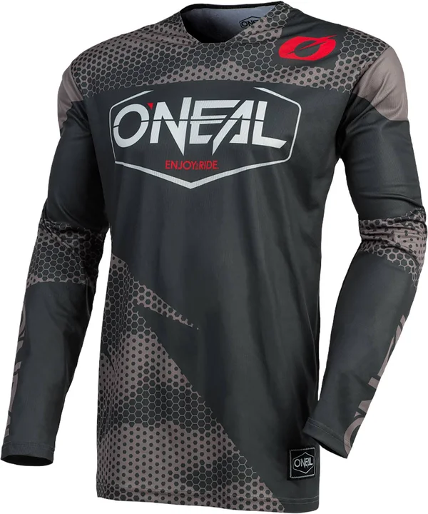 Oneal Mayhem Covert Motocross Jersey, Grey, Size S