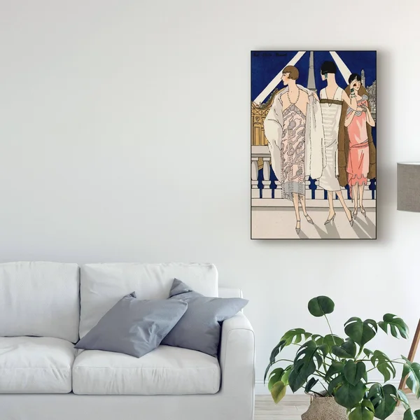 Trademark Fine Art 'Vintage Couture II' Canvas Art by Unknown - Size: 16 x 24