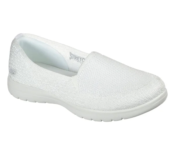Skechers Women's on The Go Flex - Beloved Shoe - White, 8.0