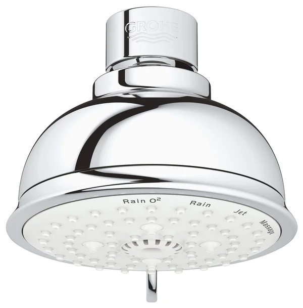 Grohe Tempesta 26045001 Rustic 100 Shower Head - Chrome