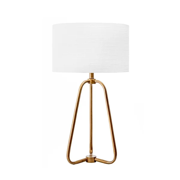 nuLOOM Captiva 26x22 Metal Table Lamp - Brass