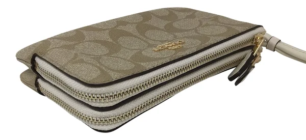 Coach Double Corner Zip Wristlet F87591-IMDQC