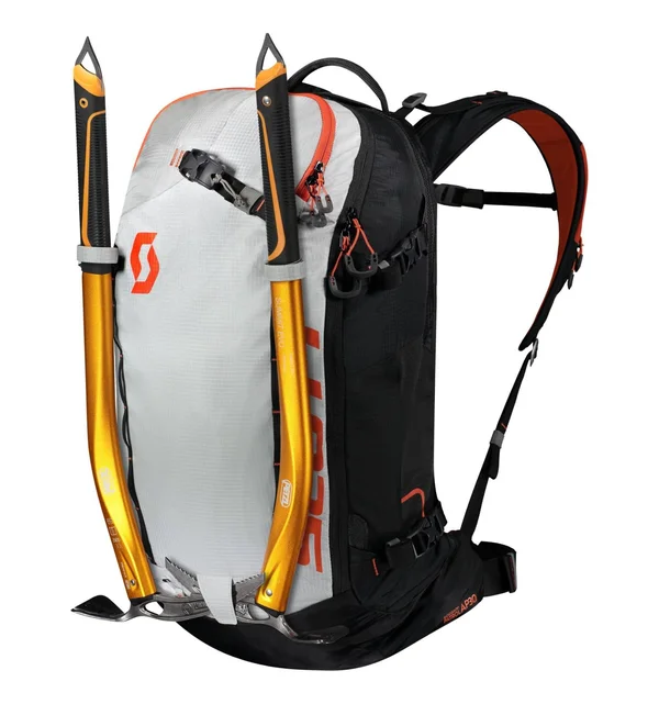 Scott Patrol E1 30 Black, Tangerine AIRBAG Backpack