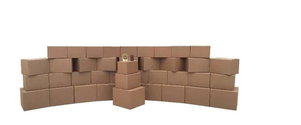 Uboxes 3 Room Economy Kit- 40 Moving Boxes Packing Supplies.