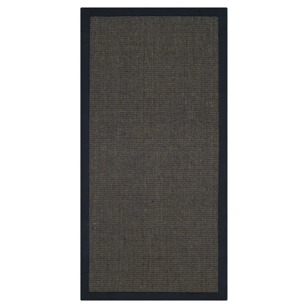 Safavieh Natural Fiber NF441D Charcoal/Charcoal 3& x 5& Area Rug