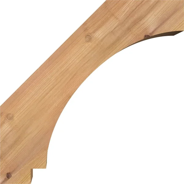 5 1/2x22W x 10x22D x 14x22H Imperial Smooth Brace, Western Red Cedar