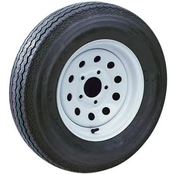Northern Tool and Equipment 121278 High-Speed Radial Trailer Tire ASSEMBLY, Modular - ST205 & 75R15
