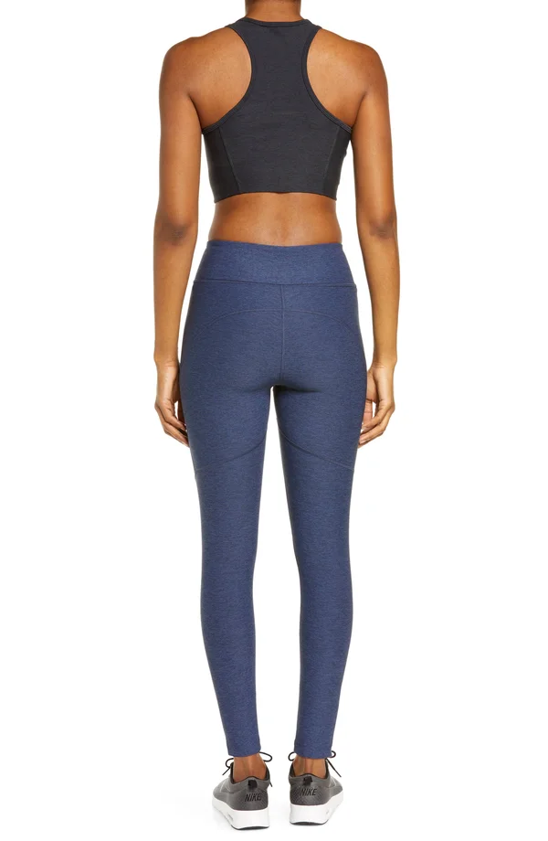Outdoor Voices Pants & Jumpsuits - Nwt Outdoor Voices 34 Two-Tone Leggings, Color: Black/Blue, Size: S, Poshfactore&s Clo