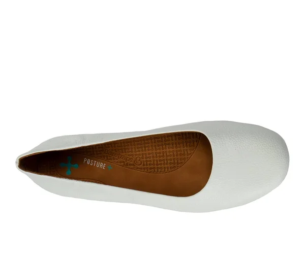 Baretraps Women's Bare Traps Prim Ballet Flat, Size: 8.5, White