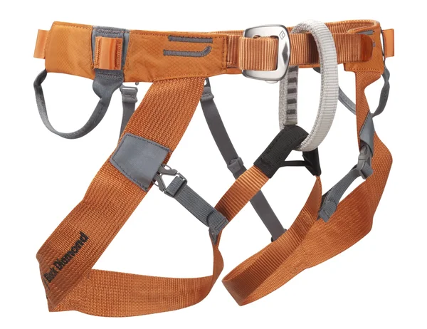 Black Diamond Couloir Harness - Burnt Orange, L/XL